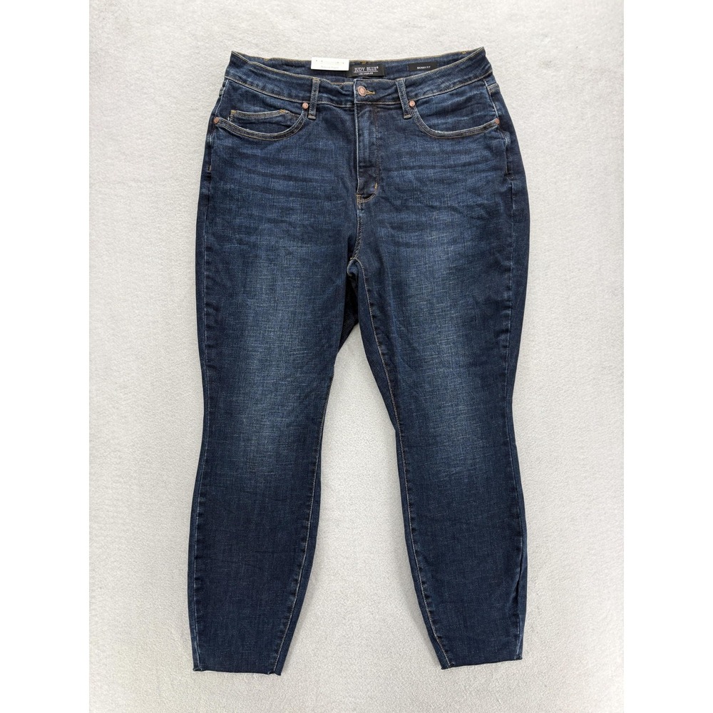 Judy Blue Indigo Dark Wash Skinny Jeans